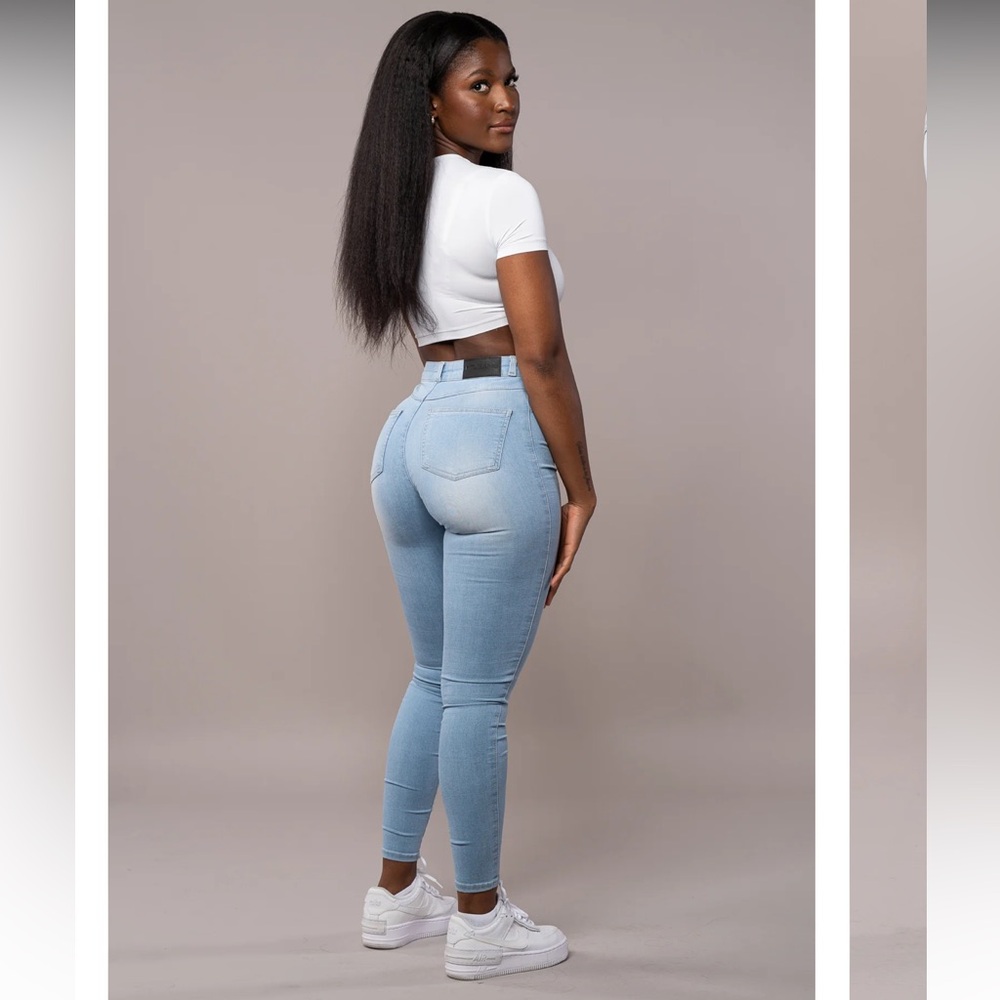 Fit jeans contour vintage blue size L